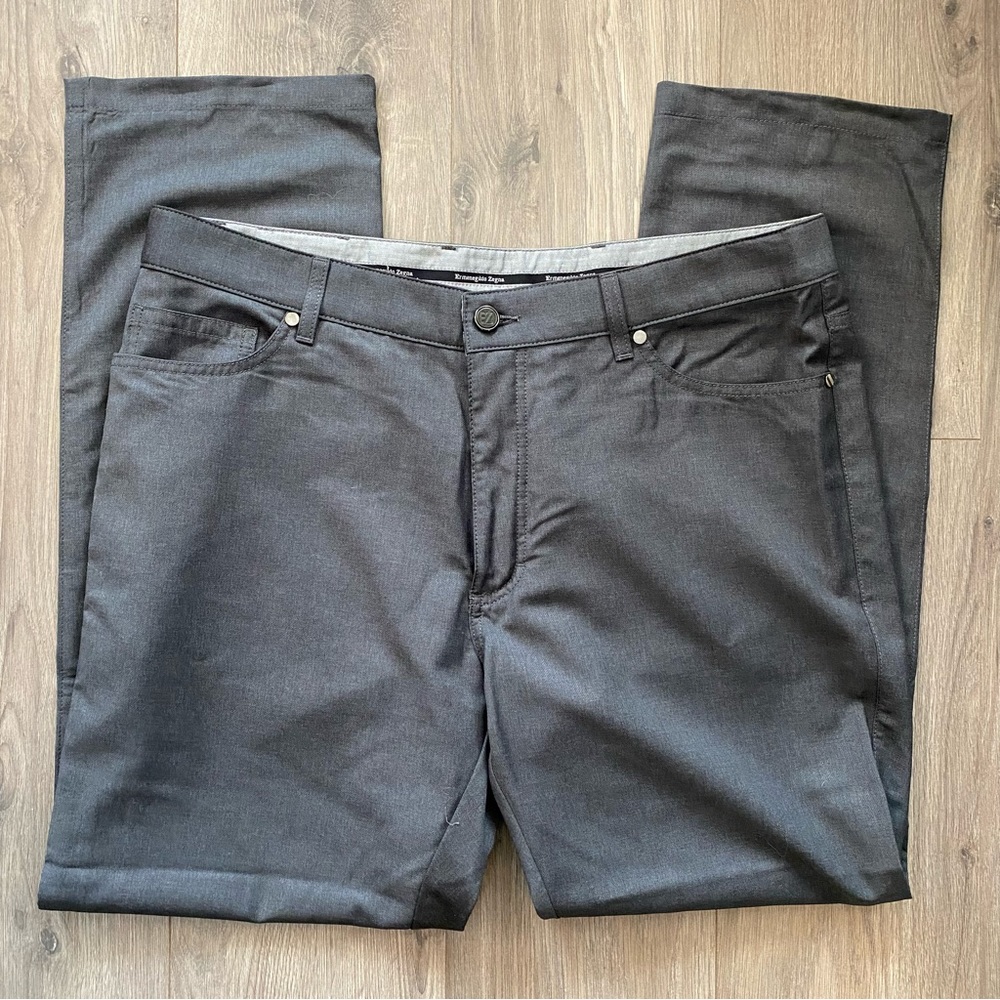 Ermenegildo Zenga Luxury Lightweight Wool 5-pocket Pant 38 Men’s